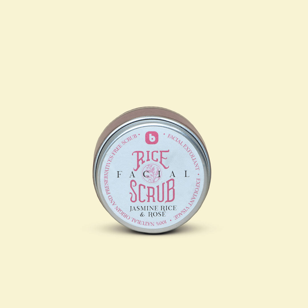 product facial scrub rice jasmin powder and roselle bodia apothecary