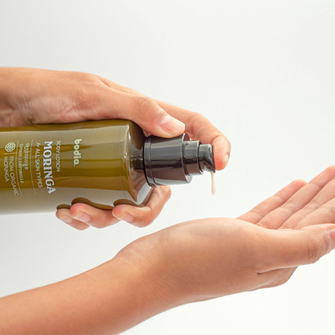 Moringa lotion corps hydratante et nourrissante naturelle apothicaire cambodge soin anti age packshot
