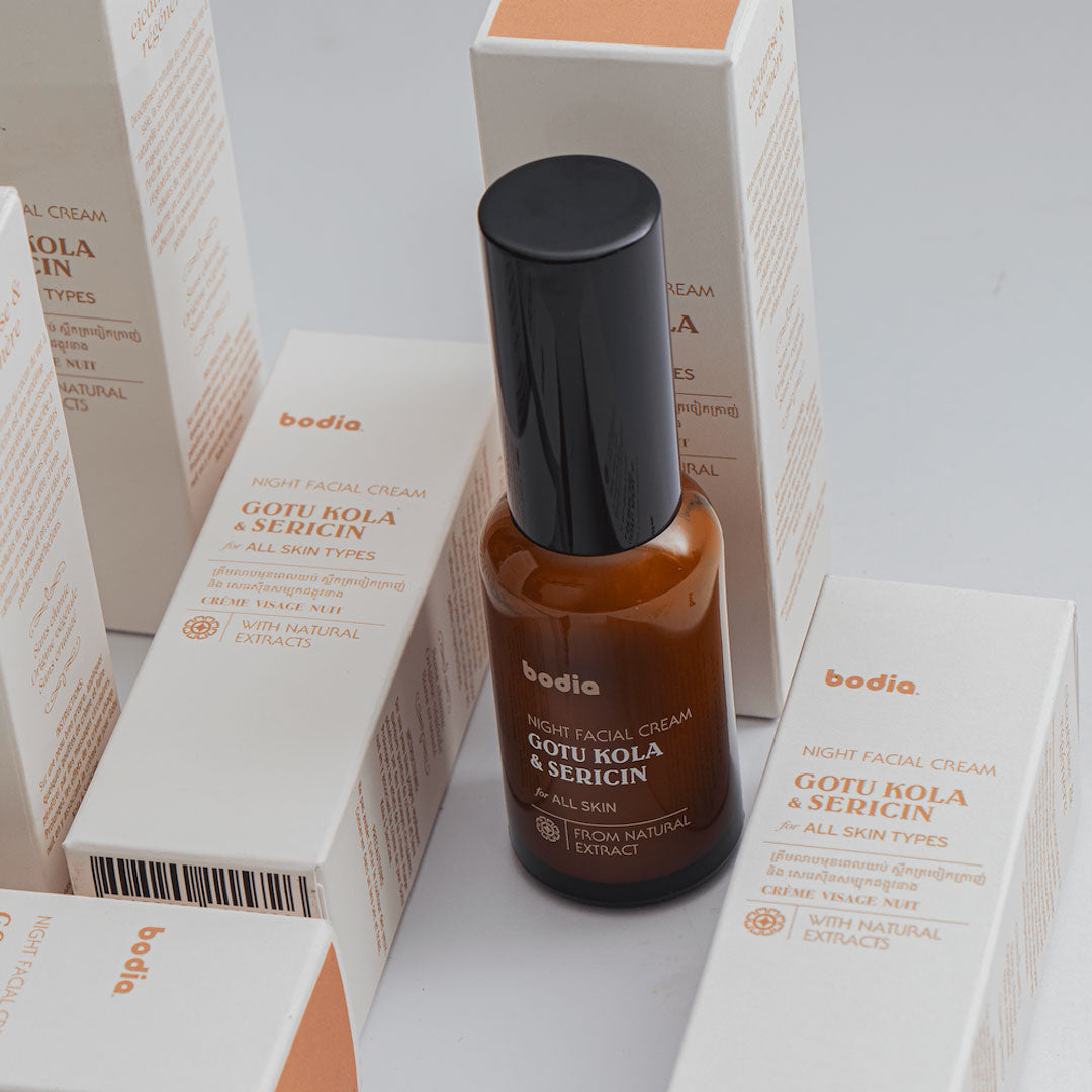 Packshot-gotu-kola-Sericin-night-facial-cream-natural-skincare-apothicaire-cambodge