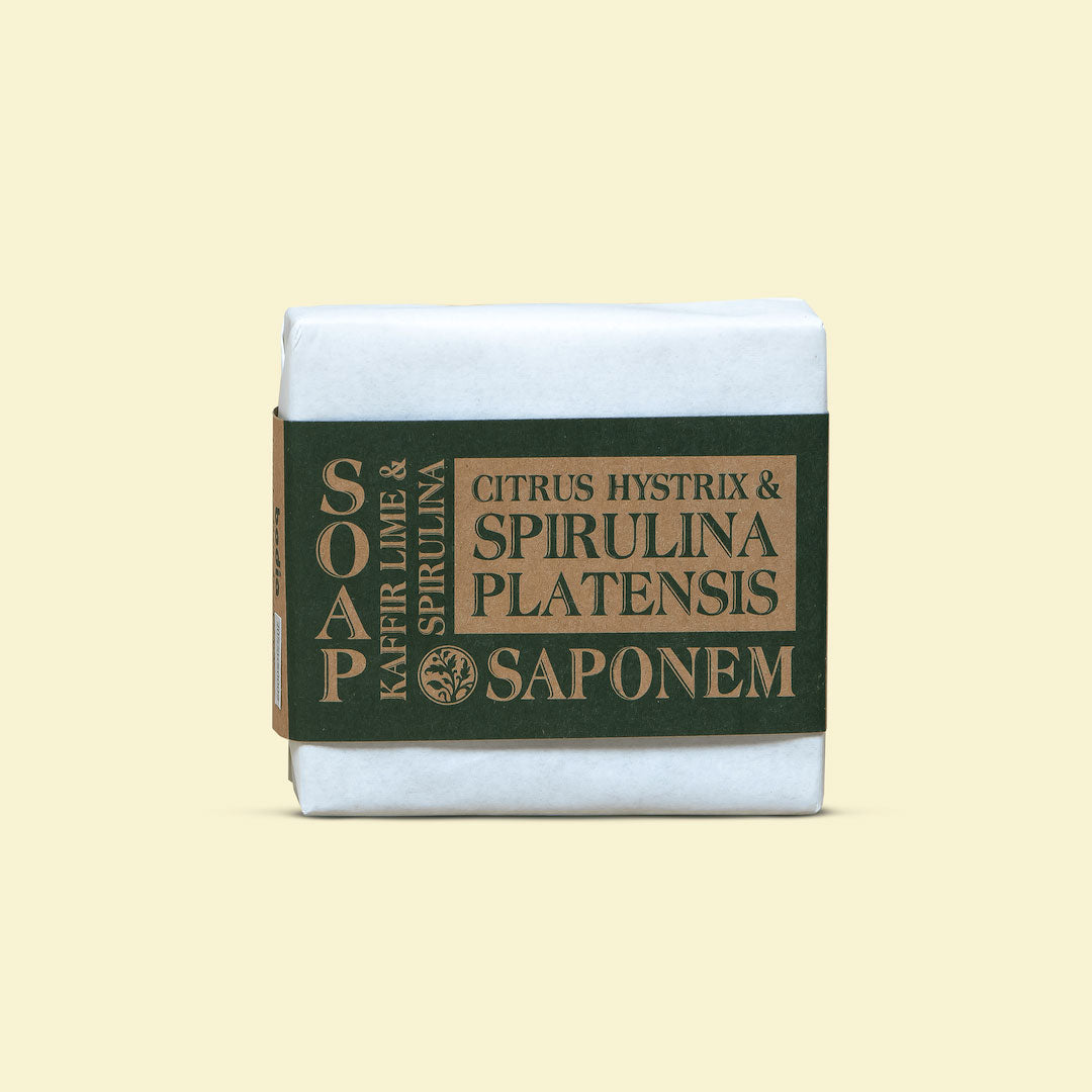 Product-Kaffir-Lime-Spirulina-Soap-100g
