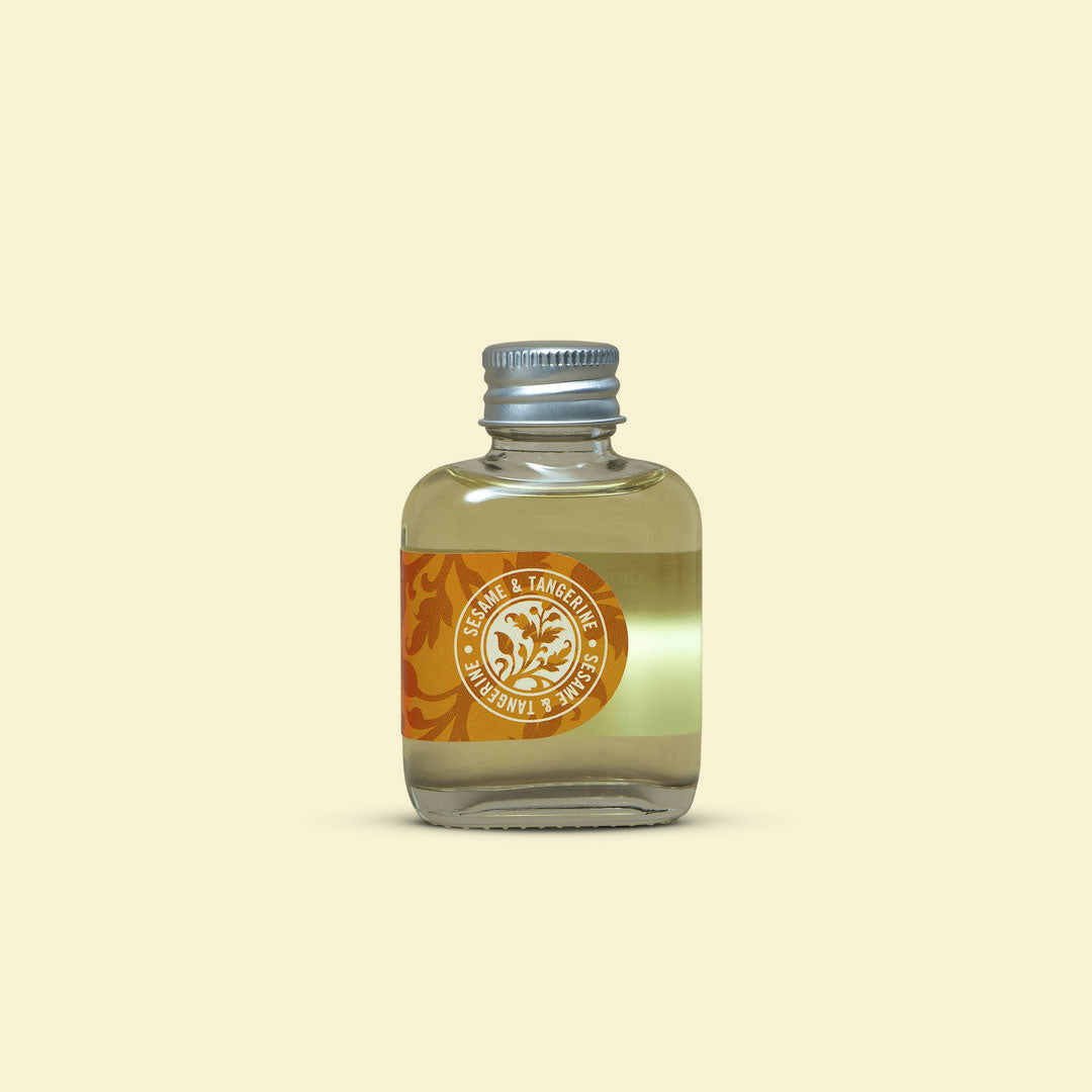 Aromatic massage sesame oil essential tangerine bodia spa