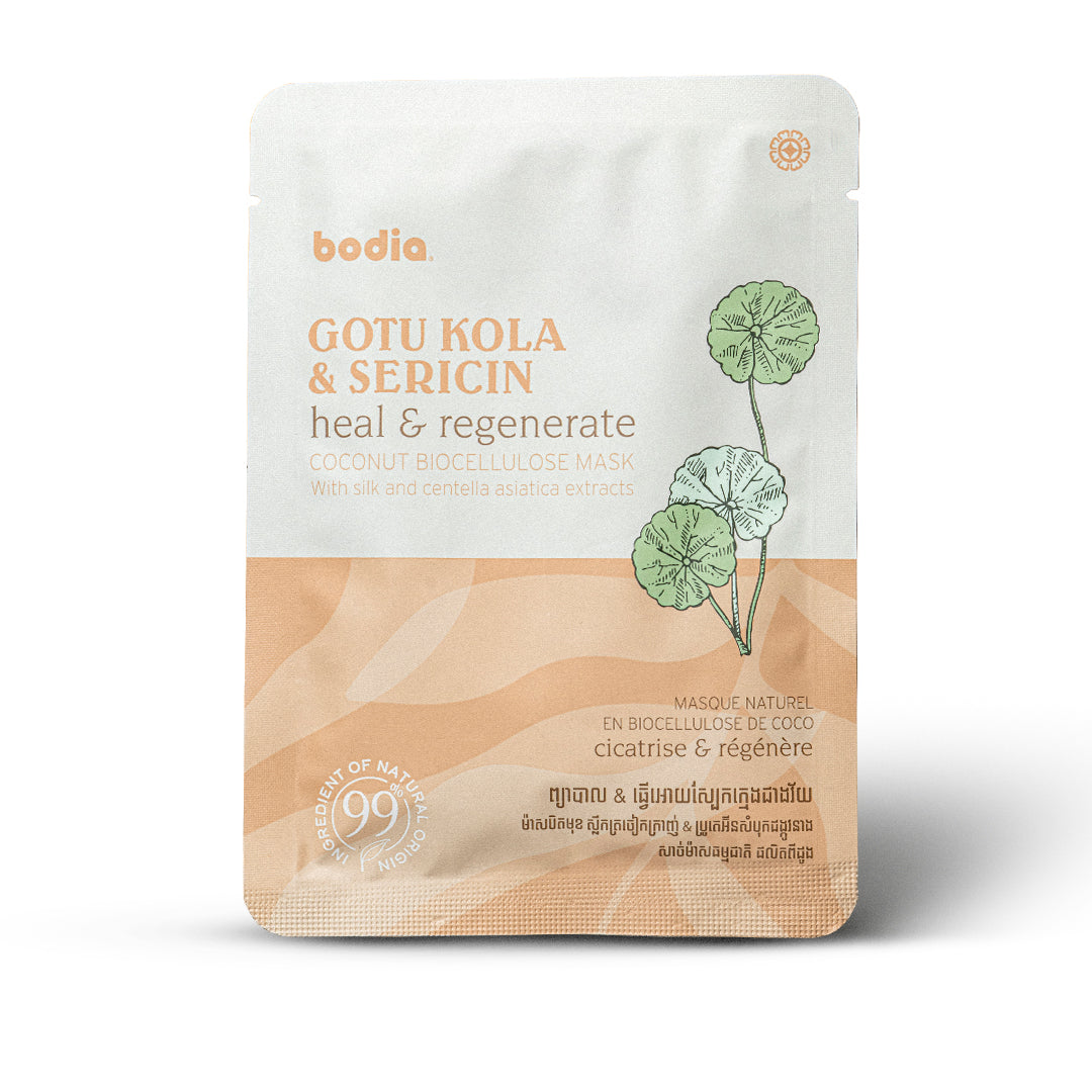 bio-cellulose natural face mask bodia apothecary