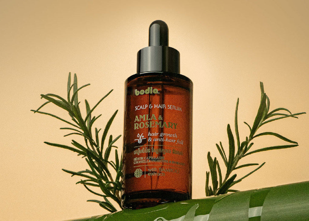 Hair Serum - Packshot - Bodia - Amle & Rosemary