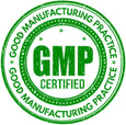 Logo GMP certification good manufacturing practices