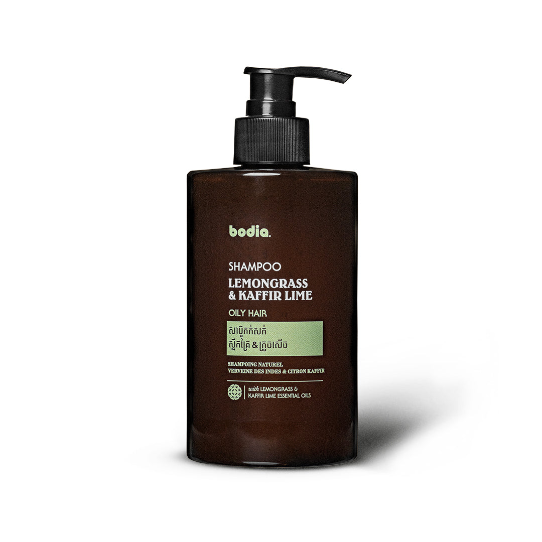 Shampoing naturel citronnelle et citron kaffir – Bodia Apothicaire