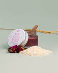 ingredients facial scrub rice jasmin powder and roselle bodia apothecary