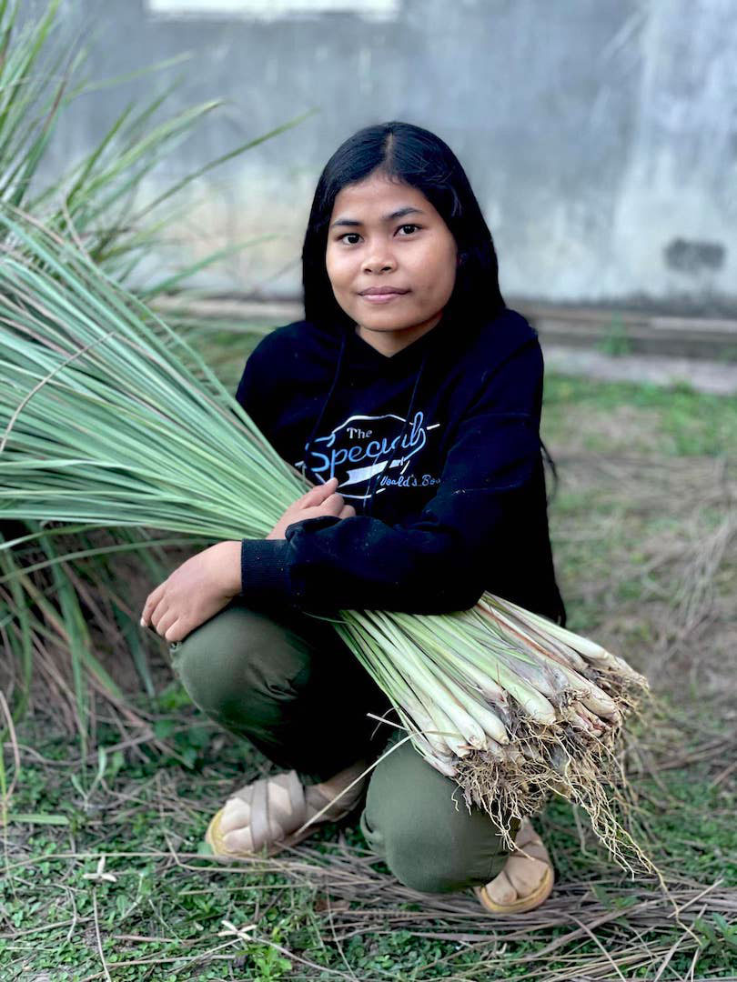 model program sustainable lemongrass oil from tataileu in Cambodia