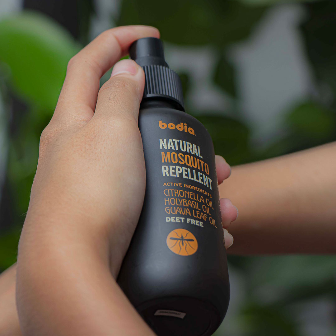 Packshot natural mosquito repellent citronella oil screen cambodia bodia apothecary face for skin