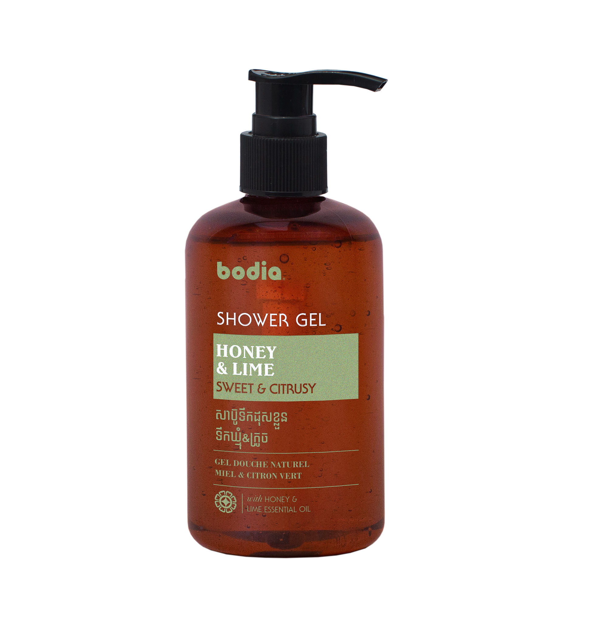 honey-lime-natural-shower-gel-bottle-made-in-cambodia